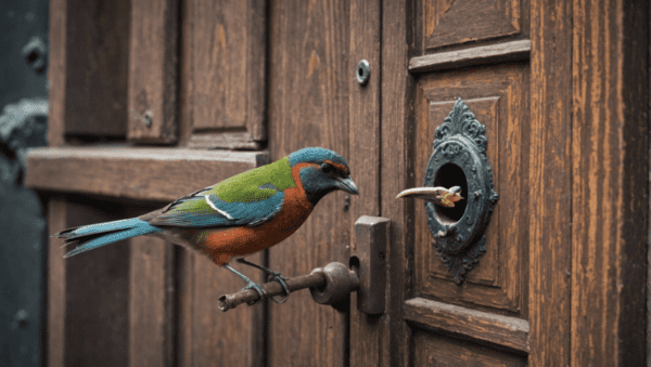 Bird Pecking At Door Spiritual Meaning