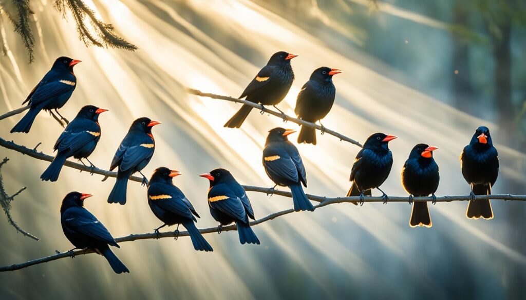 red winged black bird spiritual meaning