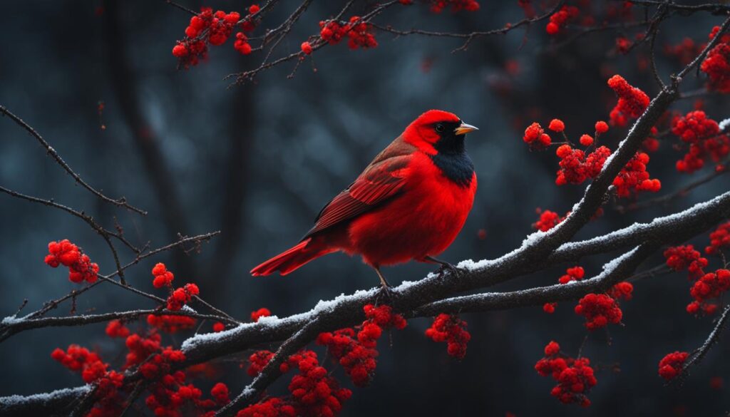red winged black bird spiritual message
