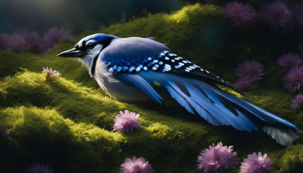 spiritual significance of blue jay feathers