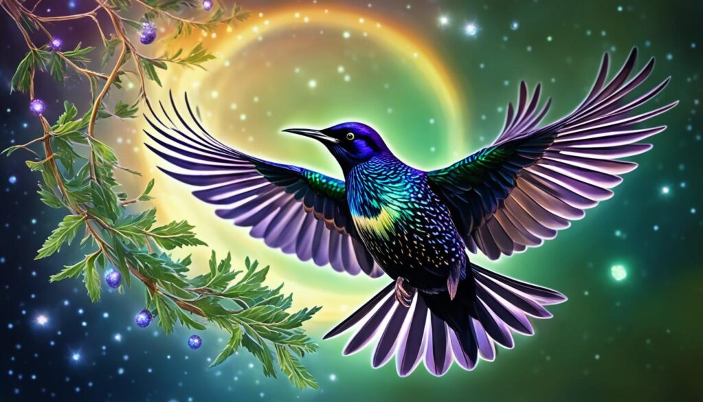 starling bird as totem