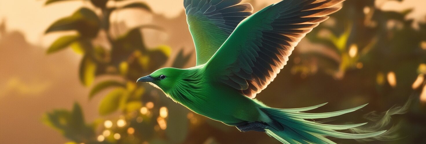 What Does It Spiritually Mean To See A Green Bird In A Dream?